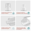 Chai Xịt Phun Sương Mini Mịn - Bình Lọ Nhựa Trong Suốt, Chiết Nước Hoa, Dùng cho Mỹ Phẩm, Tẩy Trang và Du Lịch, Giá 37.000 8