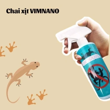 Chai Xịt Thằn Lằn Vim Nano 500ml - Mùi Thảo Mộc, Xua Muỗi & Gián, Giá 57.327 VND