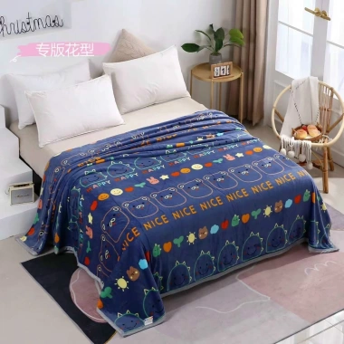 Chăn bông tuyết siêu mịn nhẹ 2x2m, mỏng 4 mùa văn phòng, học - Giá 135.000đ 8