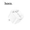 Chân Cắm Chuyển Đổi 2in1 Hoco DC60 2.500W AC250V 10A - Nhỏ Gọn, Tiện Lợi Khi Du Lịch, Chuyển 3 Chấu Sang 2 3
