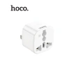 Chân Cắm Chuyển Đổi 2in1 Hoco DC60 2.500W AC250V 10A - Nhỏ Gọn, Tiện Lợi Khi Du Lịch, Chuyển 3 Chấu Sang 2 4