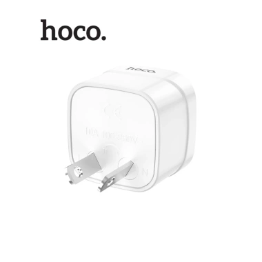 Chân Cắm Chuyển Đổi 2in1 Hoco DC60 2.500W AC250V 10A - Nhỏ Gọn, Tiện Lợi Khi Du Lịch, Chuyển 3 Chấu Sang 2