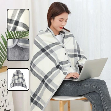 Chăn choàng áo choàng sang trọng cho dân văn phòng 1mx1.4m - Giá ưu đãi 158.000đ 2
