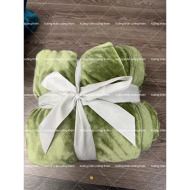Chăn đắp người spa lông thỏ Muji mềm mịn, chăn văn phòng cấp 1,1x2m 103.100VND 4