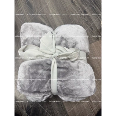 Chăn đắp người spa lông thỏ Muji mềm mịn, chăn văn phòng cấp 1,1x2m 103.100VND 10