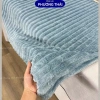 Chăn đắp Spa lông thỏ siêu mềm 1,1x2m, nhiều màu, giá ưu đãi 102.000đ 4