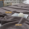 Chăn Điều Hòa Cotton 100% Đôi Mỏng Nhẹ, Thoáng Mát Hè, Phòng Ngủ và Văn Phòng 4