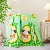Chăn đũi bé mềm mịn 1x1.4m họa tiết thỏ dễ thương mùa hè, giá chỉ 79.000đ 2