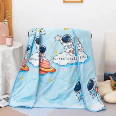Chăn đũi bé mềm mịn 1x1.4m họa tiết thỏ dễ thương mùa hè, giá chỉ 79.000đ 8