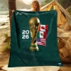 Chăn Flannel World Cup Bóng Đá Ấm Áp - Giá ưu đãi 198.536₫, dùng nhà, văn phòng 9