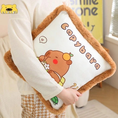 Chăn gối Kapy vuông Chăn ô tô 2 trong 1 phù hợp phòng ngủ giá ưu đãi 199.900₫ 8