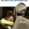 Chăn gối văn phòng 2 trong 1 hình thú - Tiện lợi, gấp gọn giờ nghỉ trưa