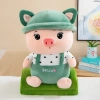 Chăn gối văn phòng 2in1 Gấu bông bánh kem Losto hồng đỏ, stick xanh, ong vàng siêu đáng yêu - Giá chỉ 189.000₫ 7