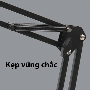 Chân Kẹp Siêu Chịu Lực Gấp Gọn, Đa Năng 360 Nâng Xoay - Giá Đỡ iPad và Điện Thoại