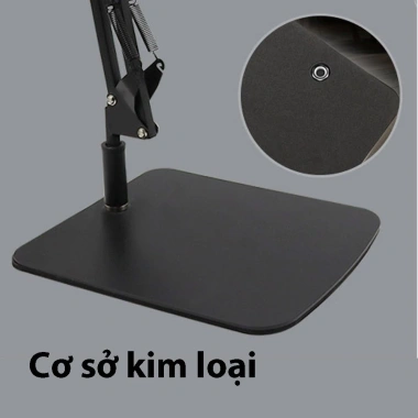 Chân Kẹp Siêu Chịu Lực Gấp Gọn, Đa Năng 360 Nâng Xoay - Giá Đỡ iPad và Điện Thoại 5 Chân Kẹp Siêu Chịu Lực Gấp Gọn, Đa Năng 360 Nâng Xoay - Giá Đỡ iPad và Điện Thoại 5