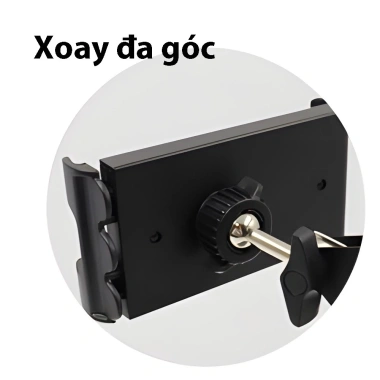 Chân Kẹp Siêu Chịu Lực Gấp Gọn, Đa Năng 360 Nâng Xoay - Giá Đỡ iPad và Điện Thoại