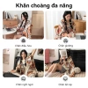 Chăn Khăn Choàng Flannel Đa Năng YANYANGTIAN - Giữ Ấm Khi Ngủ Trưa Văn Phòng, Phòng Máy Lạnh, Giá 89.000 VND 5
