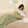 Chăn Lông Cừu HOMIES 2 Lớp Đắp Văn Phòng, Siêu Ấm 1.5x2.1, Màu Sắc Đa Dạng Cho Bé Đi Học 9