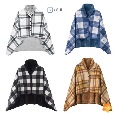 Chăn lông cừu kẻ sọc có nút đeo - ấm áp, phù hợp giường, sofa, du lịch - Giá 150.900đ 5 Chăn lông cừu kẻ sọc có nút đeo - ấm áp, phù hợp giường, sofa, du lịch - Giá 150.900đ 5