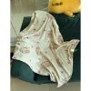 Chăn lông Miniso 80x90cm mềm mịn - chăn đắp mùa thu, chăn văn phòng giá 45.000 6