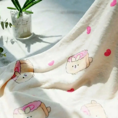 Chăn lông Miniso 80x90cm mềm mịn - chăn đắp mùa thu, chăn văn phòng giá 45.000 7