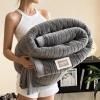 Chăn lông thỏ nhập khẩu cao cấp 2x2m, mềm mịn 4 mùa, giá ưu đãi 285.000đ 4