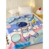 Chăn lông tuyết nhung sữa 1.5x2m siêu mềm, gấp gọn, chăn văn phòng, chỉ 399.000đ 10