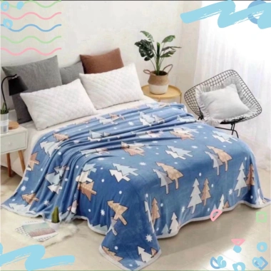 Chăn Lông Tuyết Nhung Sữa 4 Mùa 2x2m3 - Mềm Mịn, Thoáng Khí, Giá Ưu Đãi 119k 3