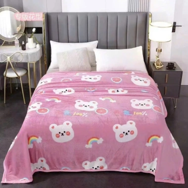 Chăn Lông Tuyết Nhung Sữa 4 Mùa 2x2m3 - Mềm Mịn, Thoáng Khí, Giá Ưu Đãi 119k 7