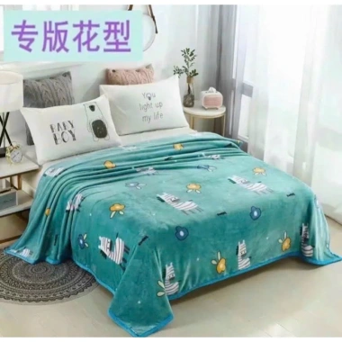 Chăn Lông Tuyết Nhung Sữa 4 Mùa 2x2m3 - Mềm Mịn, Thoáng Khí, Giá Ưu Đãi 119k 10