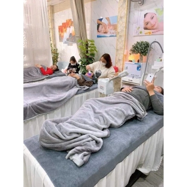 Chăn lông tuyết Spa 1,1-2m - Chăn mùa đông, chăn đơn, chăn đắp văn phòng, THÀNH TRINH, giá chỉ 115.599₫ 6