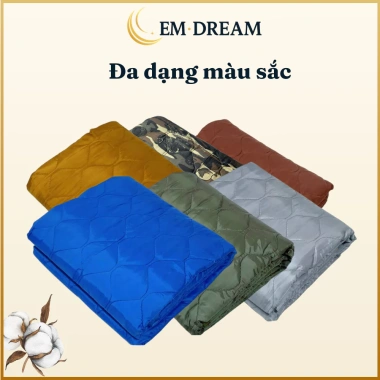 Chăn Mền Dù EmDream Nhẹ Mỏng 1.5x1.9m Giữ Ấm, Gấp Gọn Đa Năng Cho Văn Phòng, Cắm Trại, Du Lịch - Giá 185.000đ