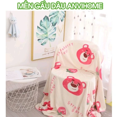 Chăn mền lẻ ANVIHOME đa năng: đắp văn phòng, ngủ trưa bé, dùng trên xe ô tô, chăn spa tiện lợi - Giá 69.678 7