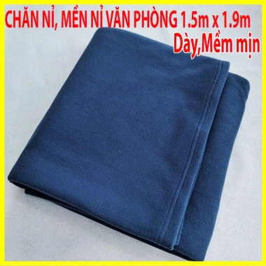 Chăn mền nỉ mềm mịn cho văn phòng và du lịch - giữ ấm, giảm giá 109.000₫