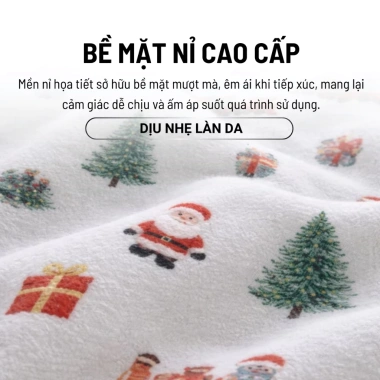 Chăn Mền Nỉ Mỏng Gấp Gọn Cao Cấp 1m6x1m9 - Nhẹ Mềm Đa Màu, Tiện Dùng Văn Phòng, Xe, Du Lịch, Giá 142.000 VND 2