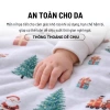 Chăn Mền Nỉ Mỏng Gấp Gọn Cao Cấp 1m6x1m9 - Nhẹ Mềm Đa Màu, Tiện Dùng Văn Phòng, Xe, Du Lịch, Giá 142.000 VND 7