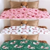 Chăn Mền Nỉ Mỏng Gấp Gọn Cao Cấp 1m6x1m9 - Nhẹ Mềm Đa Màu, Tiện Dùng Văn Phòng, Xe, Du Lịch, Giá 142.000 VND 9