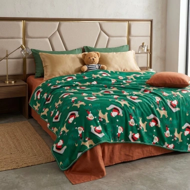 Chăn Mền Nỉ Mỏng Gấp Gọn Cao Cấp 1m6x1m9 - Nhẹ Mềm Đa Màu, Tiện Dùng Văn Phòng, Xe, Du Lịch, Giá 142.000 VND 10