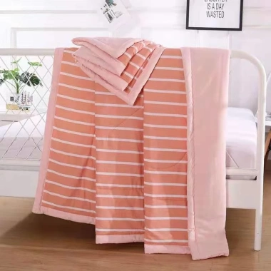 Chăn mền văn phòng cotton đũi gấp gọn, mang đi mọi nơi - Giảm giá còn 54.000 VND 3