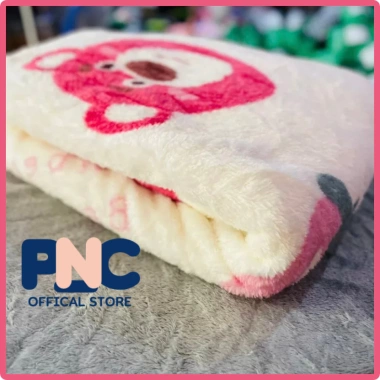 Chăn mền văn phòng PNC đa kích cỡ lông tuyết ấm áp cho bé đi học - 73.500đ