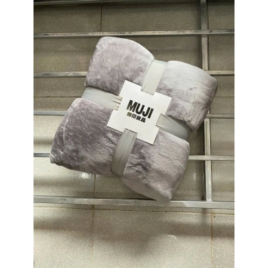 Chăn Muji lông tuyết nhung loại 1 gấp gọn 2x2m3 - Ấm tiện cho văn phòng, chỉ 149.000₫ 10