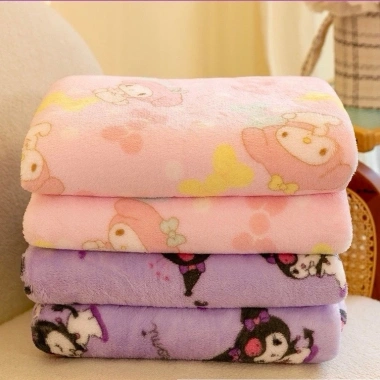 Chăn Muji lông tuyết Nhung loại 1 - Siêu mềm mịn, chỉ 99k, chăn văn phòng đa năng