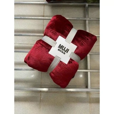 Chăn Muji Spa Lông Thỏ 1x2m - Chăn Văn Phòng Ấm Áp, Giá Ưu Đãi 155.000 VNĐ