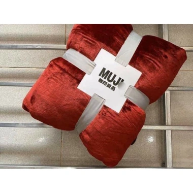 Chăn Mujii Spa mùa đông lông thỏ ấm áp, chăn văn phòng và gia đình 1x2/2x2 - Giá 116.000 VND