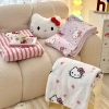 Chăn nhung sữa hai mặt in Sanrio hoạt hình - Đơn lớp mỏng cho xe đẩy, ghế sofa du lịch, giá chỉ 218.387đ 4