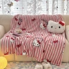 Chăn nhung sữa hai mặt in Sanrio hoạt hình - Đơn lớp mỏng cho xe đẩy, ghế sofa du lịch, giá chỉ 218.387đ 8