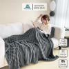 Chăn nhung tăm lông thỏ siêu mềm mịn Otama Bedding, decor mùa thu đông - 152k