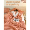 Chăn nhung tăm lông thỏ siêu mềm mịn Otama Bedding, decor mùa thu đông - 152k 3