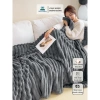 Chăn nhung tăm lông thỏ siêu mềm mịn Otama Bedding, decor mùa thu đông - 152k 8