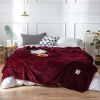 Chăn nhung tuyết kẻ tăm 2mx2m2 văn phòng cao cấp, siêu mềm mịn, nhiều màu - Giá rẻ 149k 2